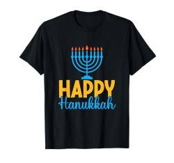 Happy Chanukkah jüdischer Feiertag Lustiges Chanukka T-Shirt von Hanukkah Jewish Holiday Design and Gifts