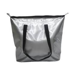 Hapihom Dry Bag, IPX5 Wasserdichter Dry Bag, Waterproof trockener Beutel/Sack wasserdichte Tasche, wasserdichte Tragetasche Zum Schwimmen, für Freien, Kajakfahren, Angeln Silber von Hapihom