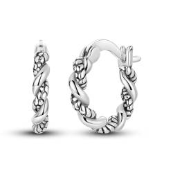 Hapour 925 Sterling Silber Hoop Ohrringe für Frauen Mädchen Kleine Hoop Ohrringe Geschenke Knorpel Helix Ohrringe von Hapour