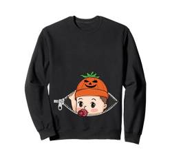 Halloween Schwangerschaftsshirt – Kürbis-Baby-T-Shirt Sweatshirt von Happy Halloween 2018 Gift Tees