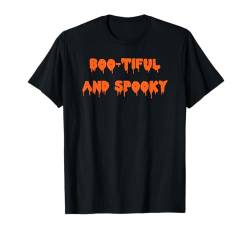 Frohes Halloween-Kostüm mit gruseligem und gruseligem Gruselkostüm T-Shirt von Happy Halloween Funny Spooky Pumpkin Designs