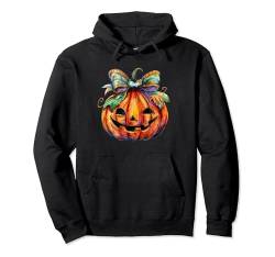 Halloween Coquette Bow Pumpkin Spooky Season Autumn Fall Pullover Hoodie von Happy Halloween Trick Or Treat Candy Men Women Kid