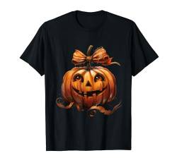 Halloween Coquette Bow Pumpkin Spooky Season Autumn Fall T-Shirt von Happy Halloween Trick Or Treat Candy Men Women Kid