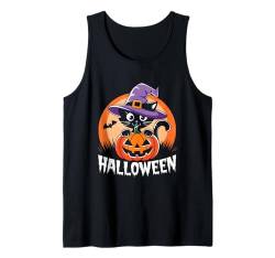 Halloween und Katze Tank Top von Happy Halloween