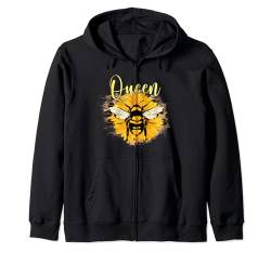 Bee Happy Spring Bees Queen Oma Mama Frau Lustige Mädchen Kapuzenjacke von Happy Spring Summer Bumble Bee Men Women Kid Gifts