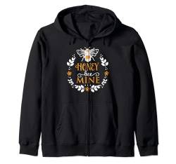 Honey Bee Mine Bumblebee Lustige Frühling-Sommer-Osterbienen Kapuzenjacke von Happy Spring Summer Bumble Bee Men Women Kid Gifts