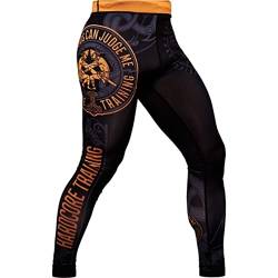 Hardcore Training Glima Herren Compression Pants Kompressionshose Leggings Sportkleidung Grappling MMA Kampfsport BJJ Hose No Gi von Hardcore Training