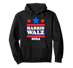 Harris Tim Walz 2024 Wahlen Präsident Patriotische Demokraten Pullover Hoodie von Harris Tim Walz 2024 Elections President Patriotic