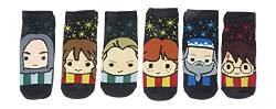 Harry Potter Hogwarts-Charaktere Juniors/Damen 6er-Pack Knöchelsocken von Harry Potter