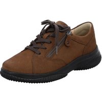 Hartjes Ethno - Damen Schuhe Schnürschuh Sneaker Nubuk braun von Hartjes