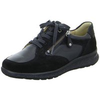 Hartjes Rap - Damen Schuhe Schnürschuh Sneaker Leder schwarz von Hartjes