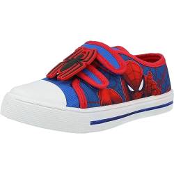 Spiderman Qatar Jungen Canvas-Schuhe, Blau, Größe 45 von Hasbro