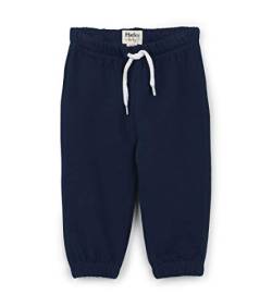 Hatley Baby-Jungen Joggers Jogginghose, Blau (Navy French Terry 400), 3-6 Monate (Herstellergröße: 3M-6M) von Hatley