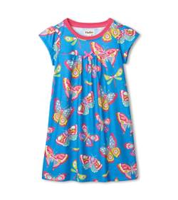 Hatley Mädchen Short Sleeve Nightdress Nachthemd, Botanical Butterflies, 3 Jahre von Hatley