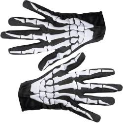 Hatstar Skelett Knochen Handschuhe | Kostüm Accessoire zu Halloween, Karneval, Fasching und Motto Partys | für Damen, Herren und Erwachsene von Hatstar