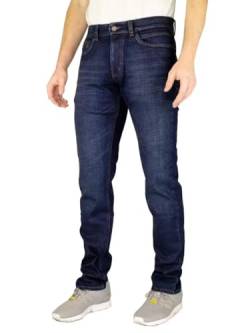 hattric Herren Cross Denim Harris Straight Jeans, Blau (Dark Blue 48), W32/L32 von Hattric