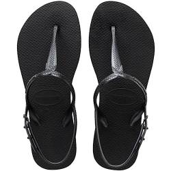 Havaianas Damen Twist Sandalen, Schwarz 33/34 EU von Havaianas