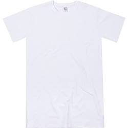 Have It Tall Men's Premium Stretch Cotton T Shirt, Herren 4-Way Stretch Tall T-Shirt, extra lang geschnitten White X-Large Tall von Have It Tall