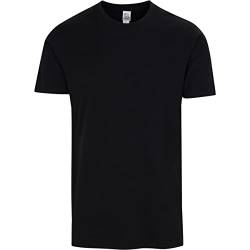 Have It Tall Men’s Slim-Fit Tall T-Shirt, Premium Cotton Blend, Extra langes T-Shirt für große Herren Black Large Tall von Have It Tall