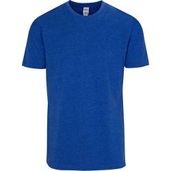 Have It Tall Men’s Slim-Fit Tall T-Shirt, Premium Cotton Blend, Extra langes T-Shirt für große Herren Cobalt X-Large Tall von Have It Tall