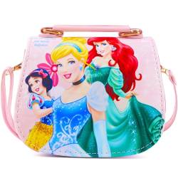 Heartsking Kinderhandtasche, Prinzessin Kinder Umhängetasche Kinder Handtasche Mädchen Tasche für Mädchen zum Ausgehen oder Reisen Geschenke für Mädchen Kindergeburtstag Mitgebsel von Heartsking