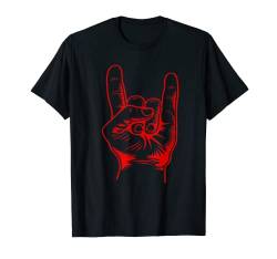 Heavy Metal Geschenke Männer Damen Hard Rock Festival Teufel T-Shirt von Heavy Metal Tshirt Konzert 80er Rock 'n' roll