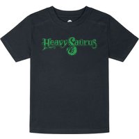 Heavysaurus T-Shirt für Kleinkinder - Metal-Kids - Logo - für Mädchen & Jungen - schwarz  - Lizenziertes Merchandise! von Heavysaurus