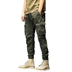 Hehiy Cargohose Herren Cargo Hose Hiking Pants Cargo Jeans Herren Schwarz Winter Cargohose Herren GefüTtert Hosen Mit Seitentaschen Herren Schwarz von Hehiy