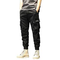 Hehiy Cargohose Herren Cargo Hose Stretch Cargohose Herren Arbeitshose Herren Weiß Jacke Herren Cargohose GefüTtert Hosen Herren Stretch XXXL Mit Taschen von Hehiy