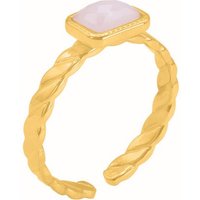 Heideman Fingerring Noviu goldfarben (Ring, 1-tlg., inkl. Geschenkverpackung), One Size Ring Frauen von Heideman