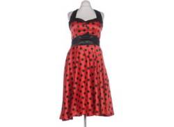 Hell Bunny Damen Kleid, rot, Gr. 46 von Hell Bunny