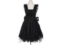 Hell Bunny Damen Kleid, schwarz, Gr. 34 von Hell Bunny