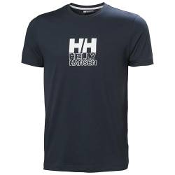 Helly Hansen Men's CORE GRAPHIC T T-Shirt, 595 NAVY, XL von Helly Hansen