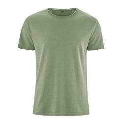 HempAge Herren T-Shirt Hanf/Bio-Baumwolle, Cactus, Gr. S von HempAge