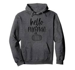 Hallo Kürbis Pullover Hoodie von Herbstsaison