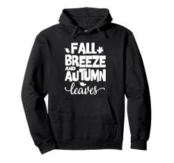 Herbstbrise und Herbstblätter Pullover Hoodie von Herbstsaison