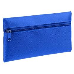 HiFEN® Unisex-Federmäppchen mit großem Fassungsvermögen, robust, klassisches Federmäppchen mit Reißverschluss, Bright Royal, 1 Packung, Einheitsgröße, Taschen-Organizer von HiFEN