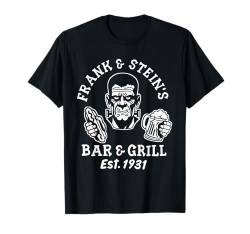 Frank and Steins Bar und Grill Lustige Halloween Party Jungs T-Shirt von Hilarious Halloween Party Outfits