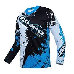 HimyBB Herren Radtrikot MX Motocross Trikots Dirt Bike Downhill Shirt Racing Riding, Cu9011-lb, Groß von HimyBB