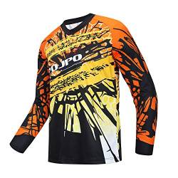 HimyBB Radtrikot Herren MX Motocross Trikots Dirt Bike Downhill Shirt Racing Reiten, Cd9544, XXL von HimyBB