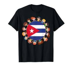 Kubanische Flagge, hispanisches Erbe Monat, Kuba, Kinder, Jungen, Mädchen T-Shirt von Hispanic Heritage Month For Kids Boys Girls