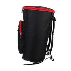 Hoement Afrikanisches Schlagzeug Set Instrumententasche Percussion Instrumenten Rucksack Aufbewahrungstasche Afrikanische Trommel Gigbag Trommeltaschen Djembe Rucksack von Hoement