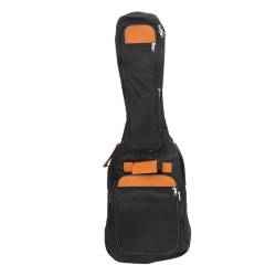 Hoement Gitarrentasche Chitarra gitare Guitar Canvas-Einkaufstasche Gitarren-Aufbewahrungstasche Handtaschen Bassgitarre Tasche für E-Gitarre Tasche für Akustikgitarre Segeltuch Black von Hoement