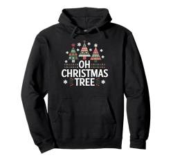 Weihnachtlicher Schlafanzug mit passendem Aufdruck Pullover Hoodie von Holiday 365