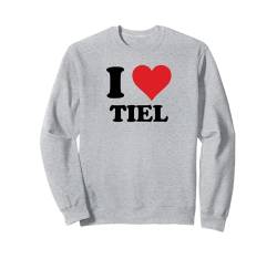 I Heart Tiel Netherlands Love Dutch Souvenir Sweatshirt von Holland Cities Towns Tourism Merch Tees And Stuff