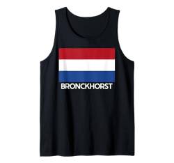 BRONCKHORST Niederlande Niederlande Niederlande Flagge für Männer Frauen Tank Top von Holland Village Town City Merch Stuff