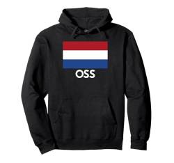 OSS Niederlande niederländische Flagge für Männer Frauen Pullover Hoodie von Holland Village Town City Merch Stuff