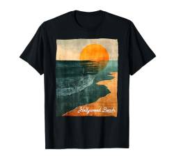 Hollywood Beach FL Florida Vacation Beach Palme Souvenir T-Shirt von Hollywood Beach FL Retro Vintage Apparel