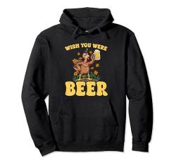 Ich wünschte du wärst Bier Vintage Craft Beer Home Brewing Brewery Pullover Hoodie von Home Brewing Craft Beer Lovers Gifts for Men