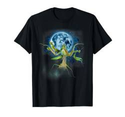 Lustiges Gottesanbeter-Shirt Heulend auf dem Mond T-Shirt von Howling at The Moon Shirt and Apparel Co.